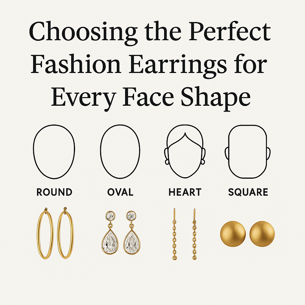 Choosing the Perfect Fashion Earrings for Every Face Shape
