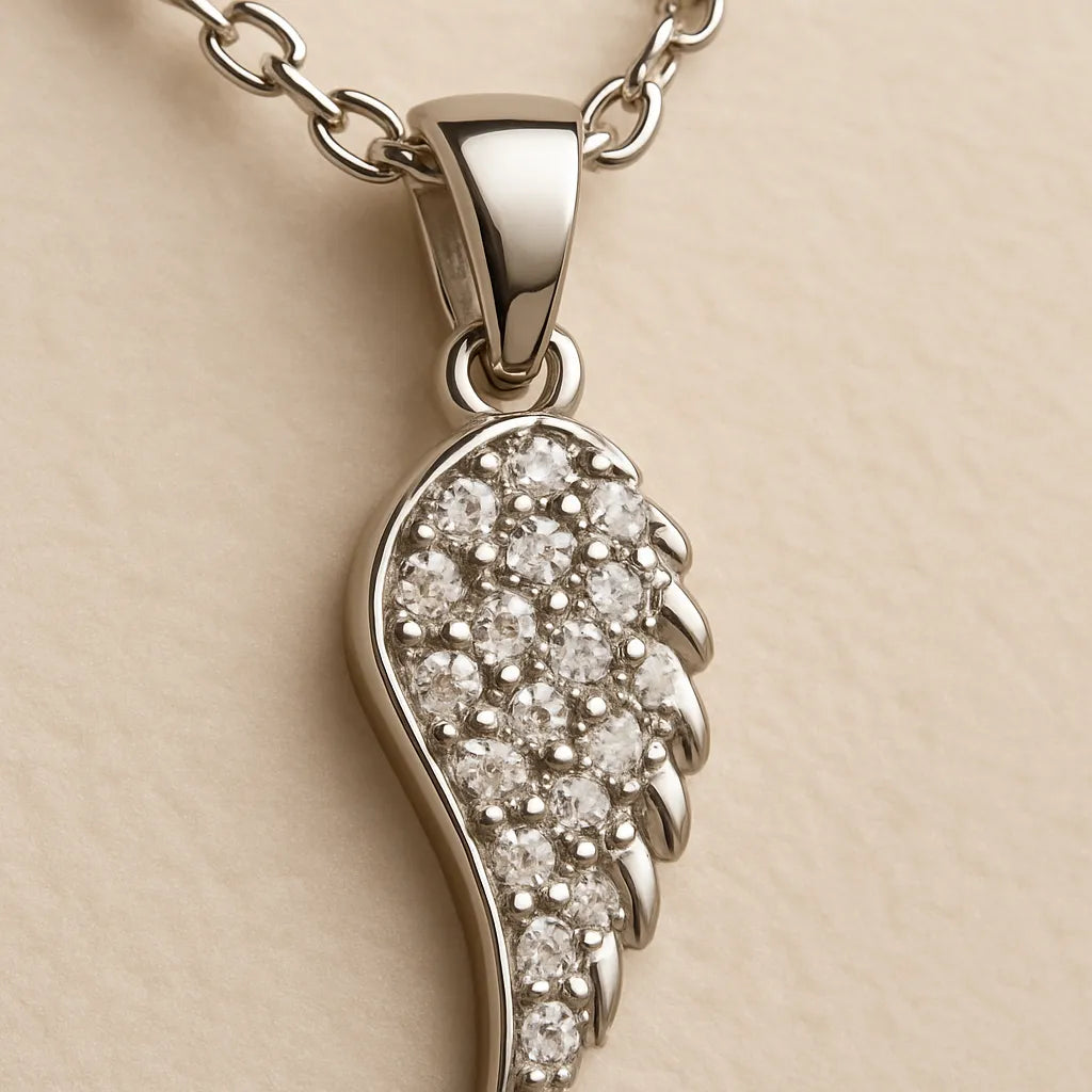 Angel Wing Pendant Necklace - Everray.in