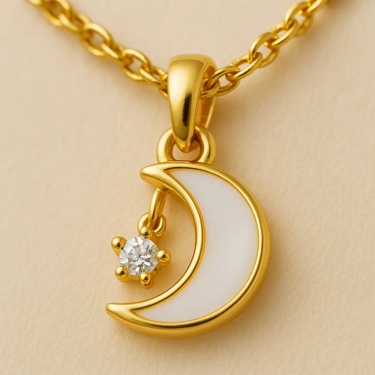 Chaandni Charm - Enamel Necklace