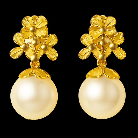 Pushpika statement earrings by everray