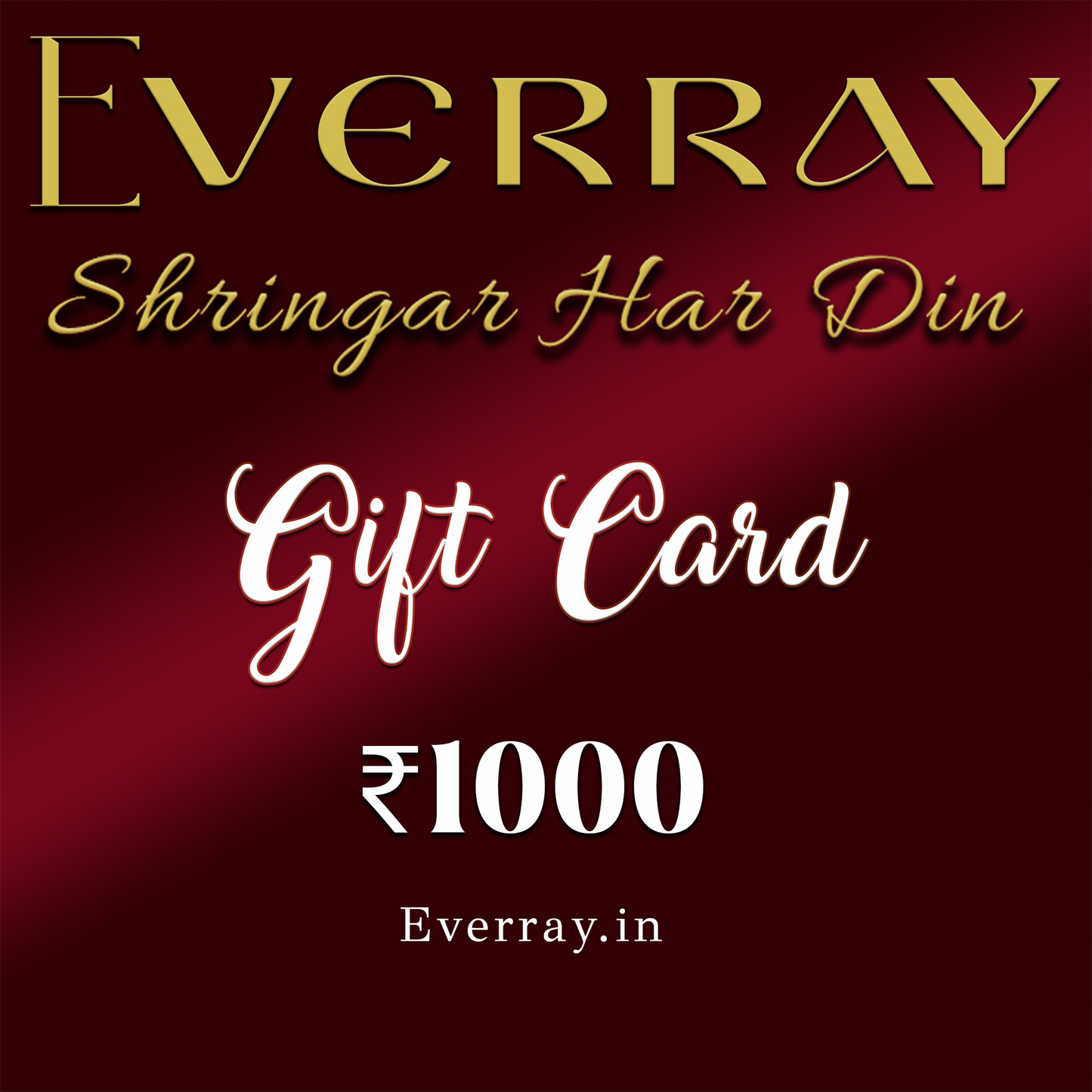 EVERRAY Gift Card