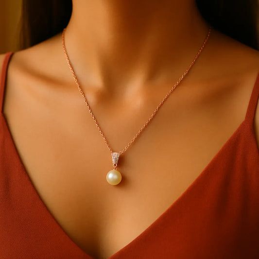 Meher Pearl Necklace - Everray.in