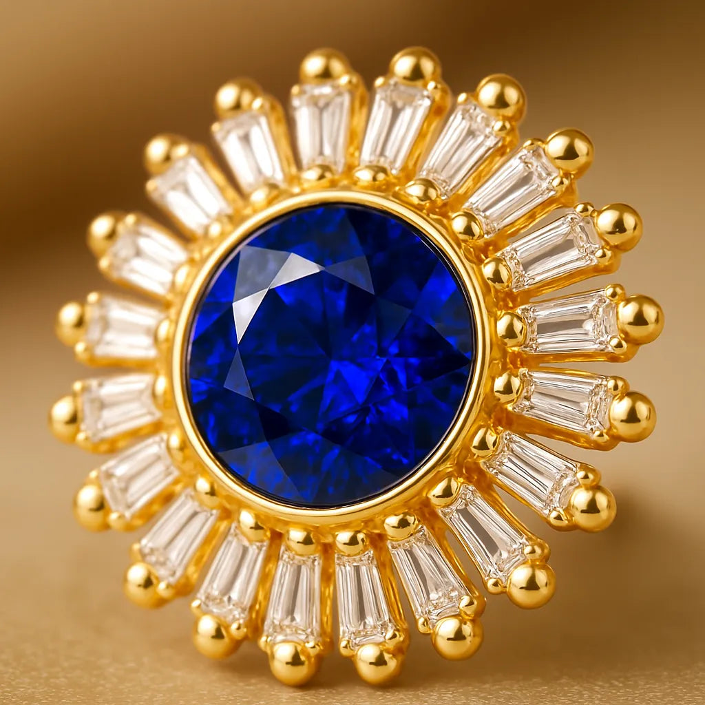 Sapphirya Bloom – Everyday Earrings for Women - Everray.in