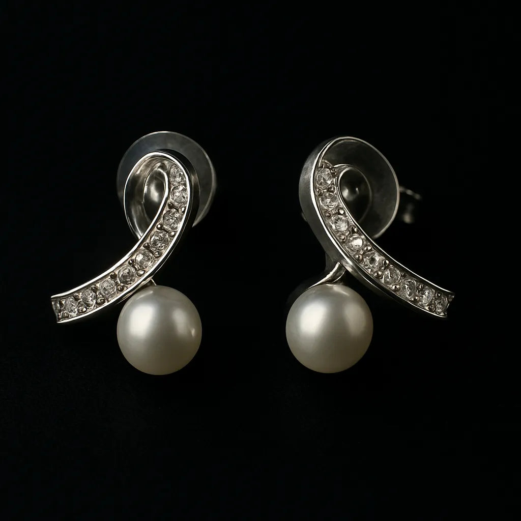 Tara Curve Studs by everray