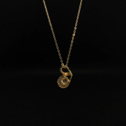 I Love You in 100 Languages – Gold Projection Pendant Necklace