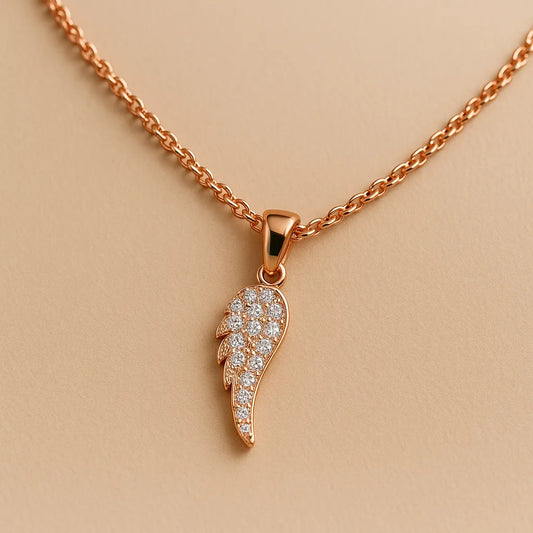 Angel Wing Pendant Necklace - Everray.in
