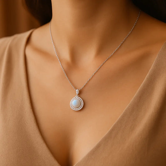 Chandrika- Pendant  Necklace - Everray.in