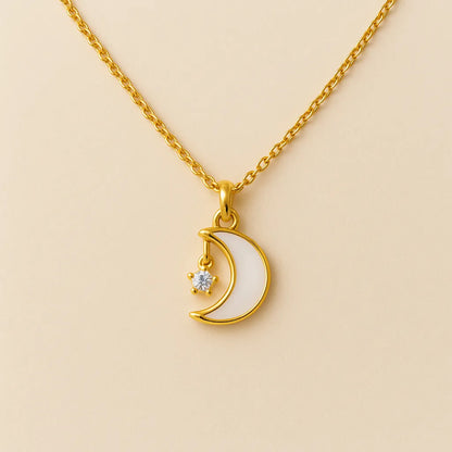 Chaandni Charm - Enamel Necklace