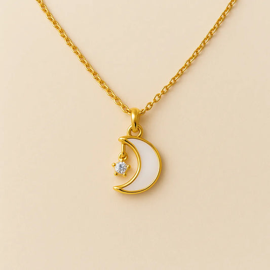 Chaandni Charm - Enamel Necklace