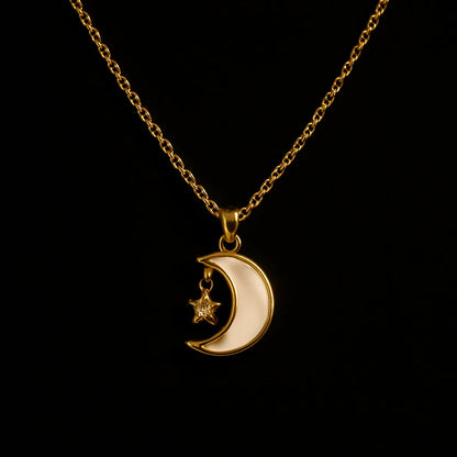 Chaandni Charm - Enamel Necklace