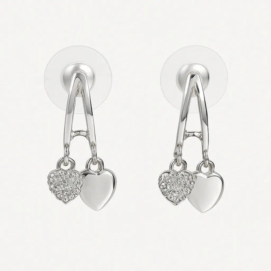 Everheart Duo Charm Earrings - Everray.in
