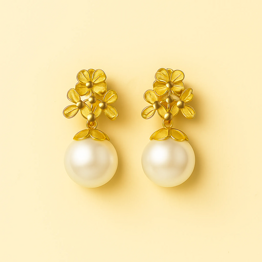 Pushpika statement earrings by everray