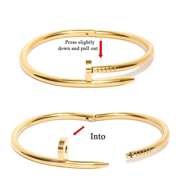Cartier Nail Bracelet