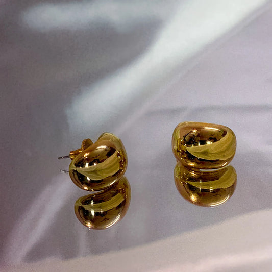 Molten Glow Chunky Hoops-01