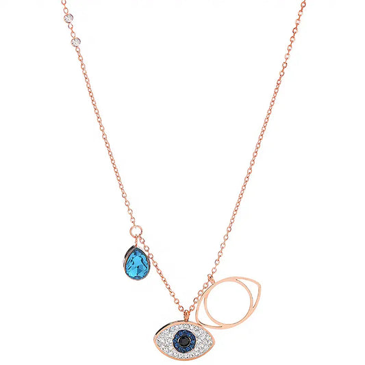 Nazar: Midnight Mirage Necklace hero shot by Everray.in