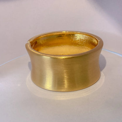 Oval Cuff Bracelet by everray on a white background