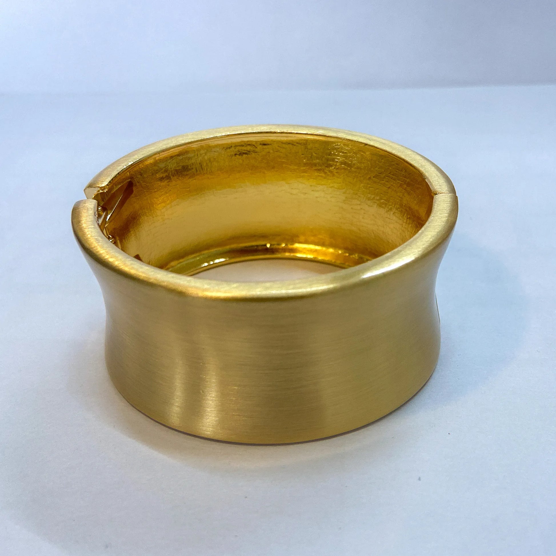 Oval Cuff Bracelet by everray on a white background