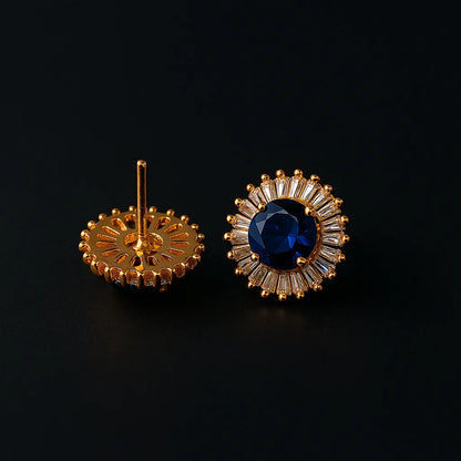 Sapphirya Bloom – Everyday Earrings for Women - Everray.in